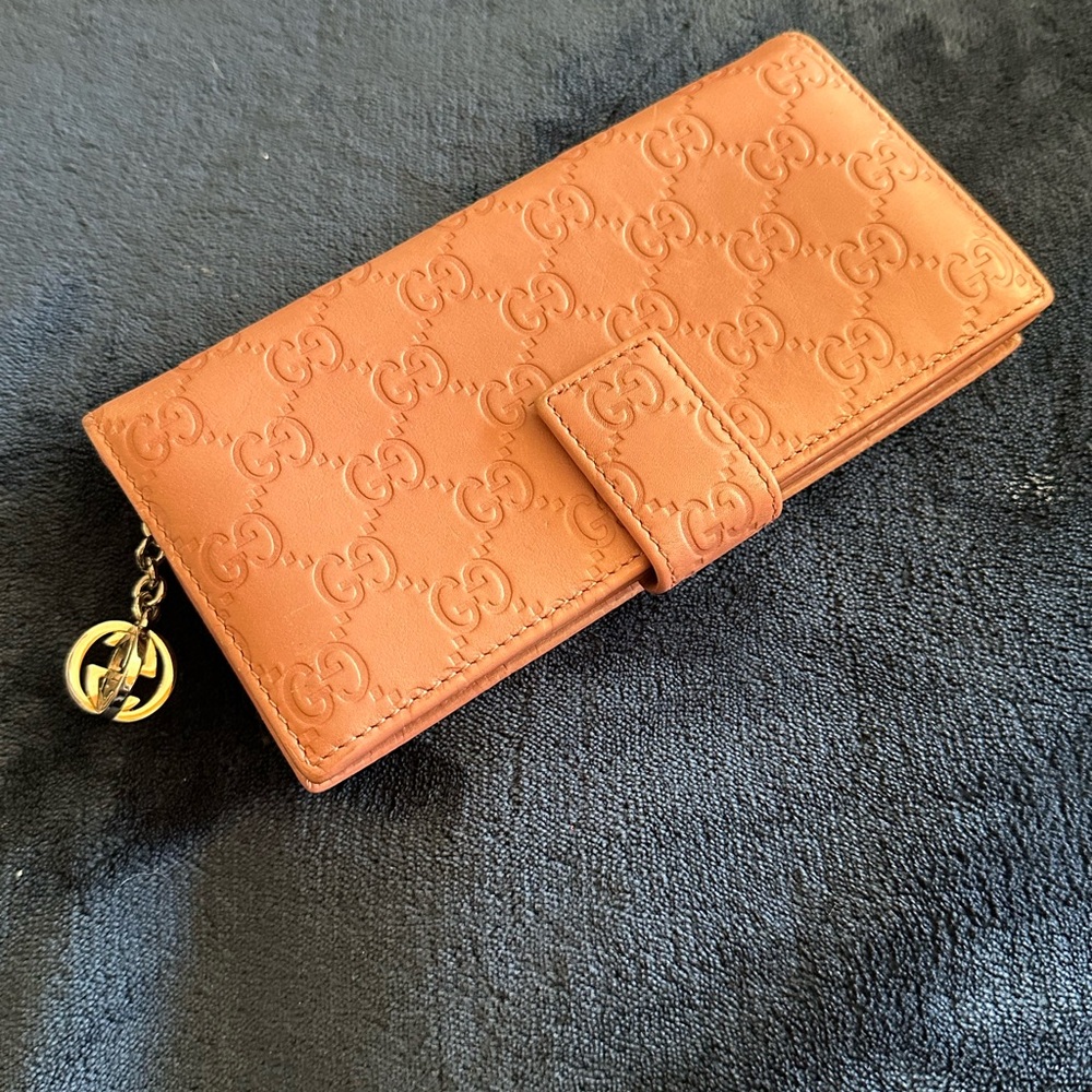 Authentic Pink Gucci Wallet